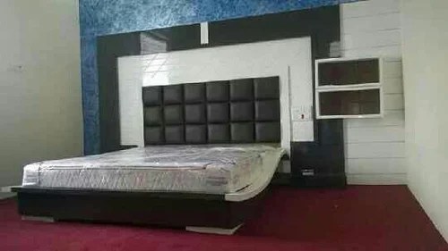 Wooden Bed Lcd Wall Unit Furniture Manufacturer From Bhopal