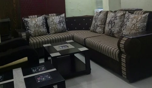 Wood And Fabric 7 Seater Sofa Set Rs 35000 Set V Furniture Interiors Manufacturers Finance Available Id 19172651455