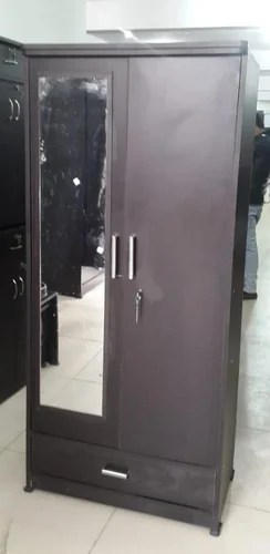 Brown 2 Doors Wooden Almirah With Mirror Size 5 X 2 5 Feet Rs 3500 Piece Id 20089033012