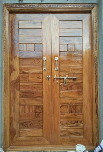 Wooden Sagwan Door Size 36 78 Rs 550 Square Feet Soham Door Industries Id 16216272162