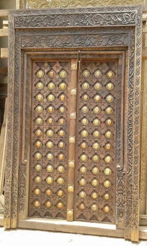 Carving Wooden Door Carving Gate Manufacturer From Jodhpur
