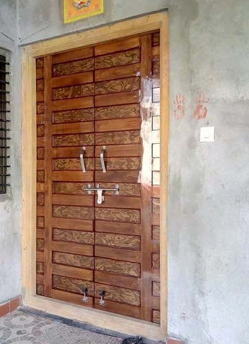 Interior Sagwan Whith Plywood Sagwan Main Door Rs 550 Square Feet Soham Door Industries Id 15028365548