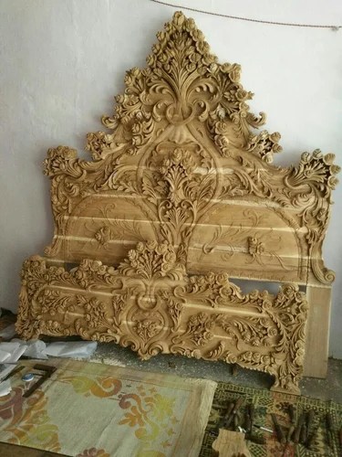 Wood Carving Beds At Rs 95000 Piece Wooden Designer Bed Id 18886514988