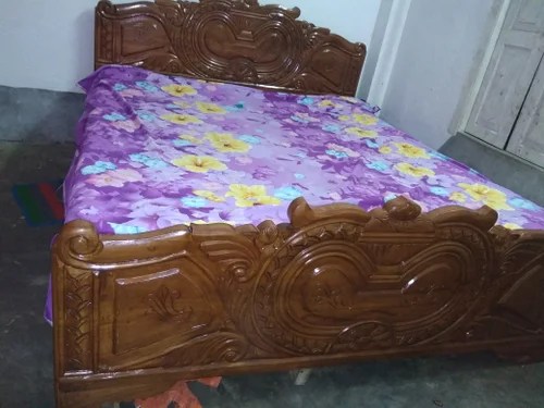 Gala Polish Wooden Bed Rs 65000 Set Locknath Furniture Id 19062097391