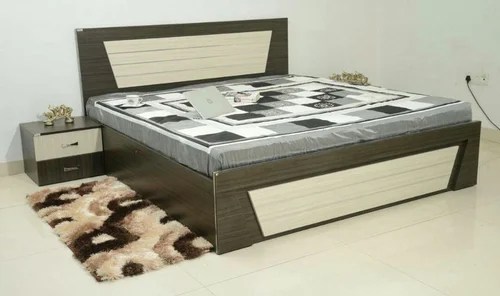 Alder Wood Double Bed With Hydraulic Rs 25500 Number Furniture Pride Id 14865339933