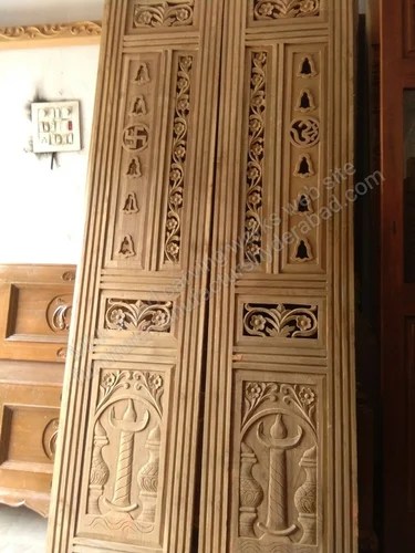 Teak Wood Double Door Carving Designs Images Home Design Inpirations