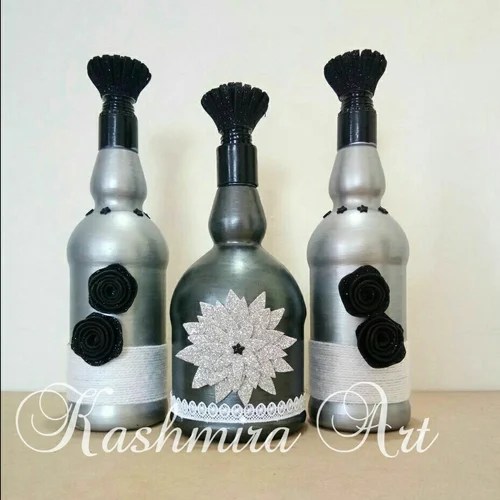 Decorative Bottle Art For Home Decor ड ठर ठव ह ड ठर फ ठस Kashmira Art Nashik Id 15744376773