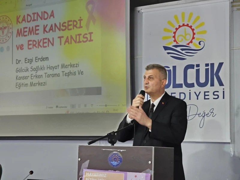 Gölcük’te meme kanseri paneli yoğun ilgi gördü!