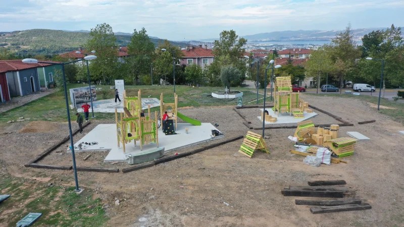Yeşilkent Mahallesi’ne modern çocuk parkı kazandırılıyor