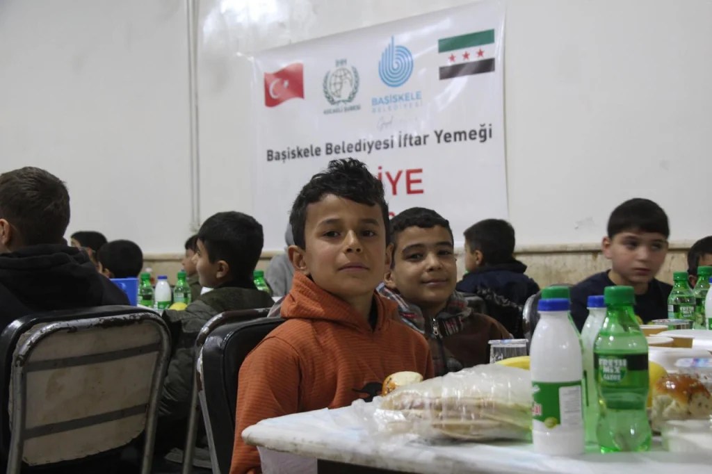 Başiskele’den Suriye’ye uzanan iftar sofrası