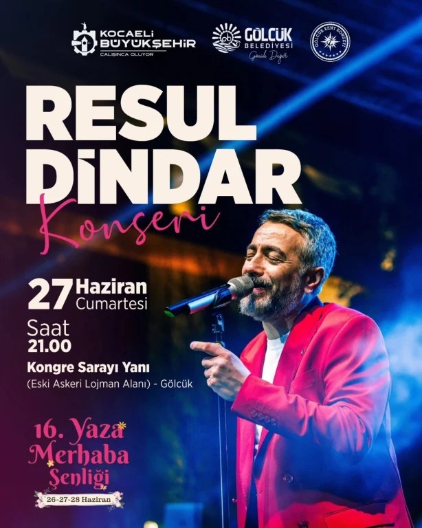 Gölcük’te Resul Dindar ile Yaza Merhaba
