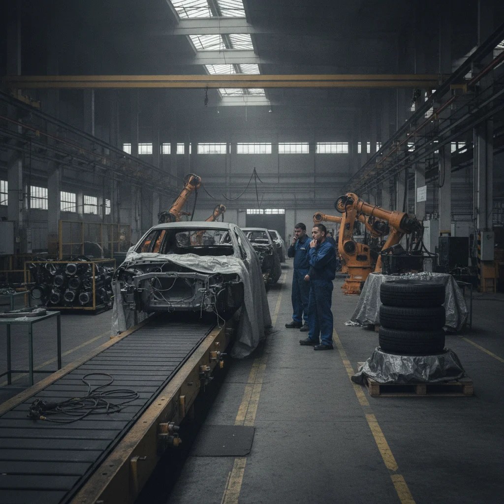 Otomotiv Üretiminde Düşüş Trendi Sürüyor
