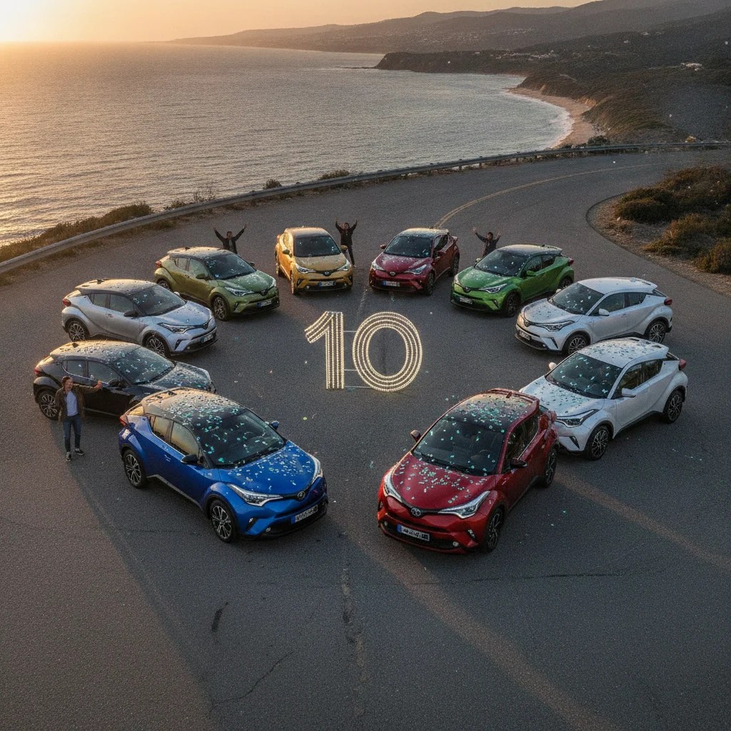 Toyota C-HR Onuncu Yılını Kutluyor!