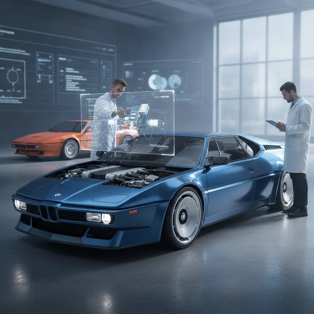 BMW’den Efsanevi M1 İçin Yeni Fikirler
