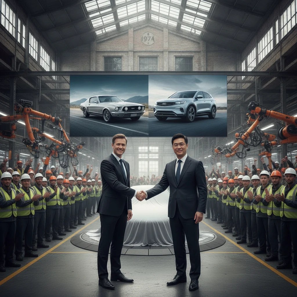 Ford ve Geely’den İspanya’da Dev Ortaklık