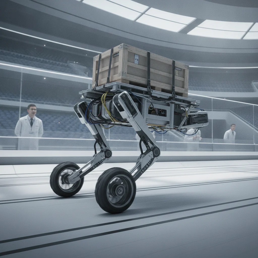 Tekerlekli Bacaklı Robot: Süper Atlet Geldi!