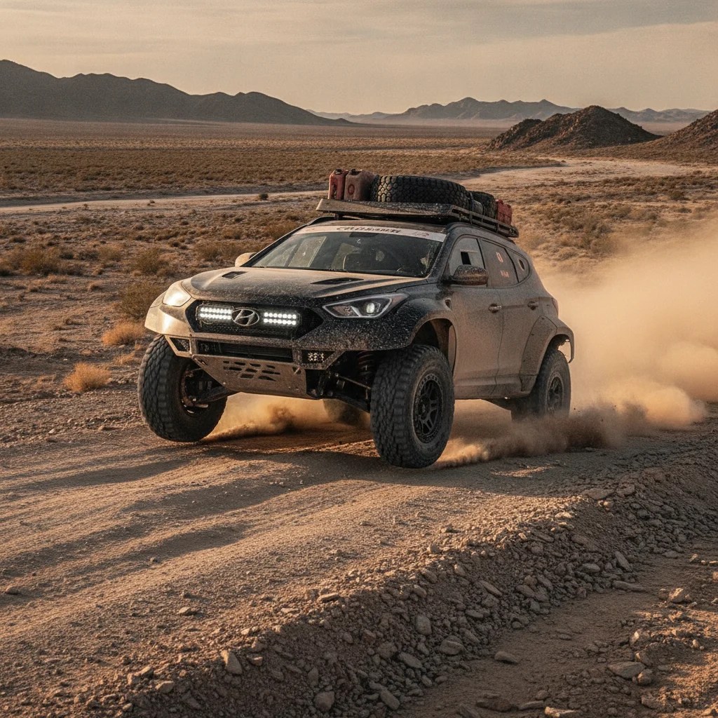 Hyundai’den Baja İçin Çarpıcı Santa Fe Tasarımı