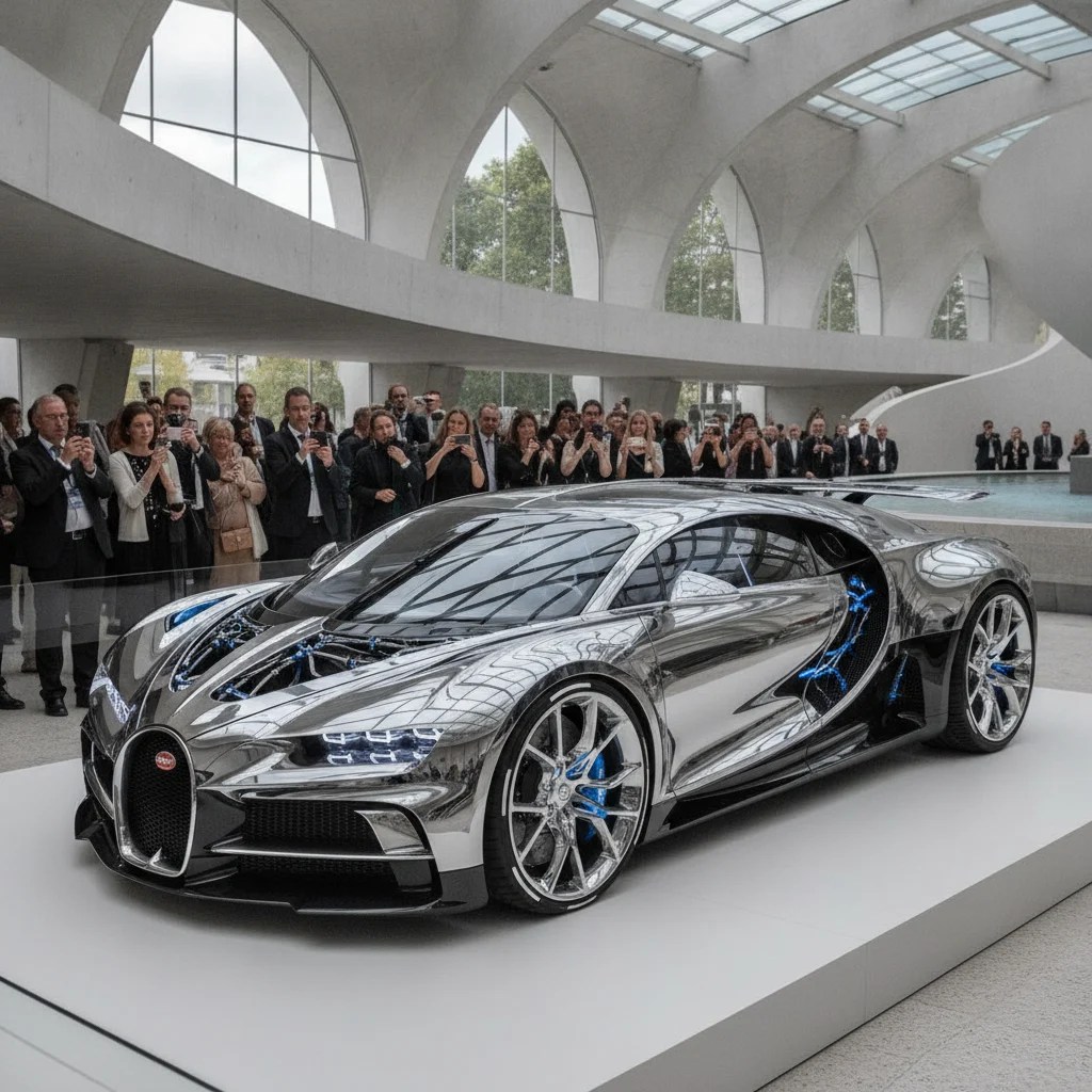 Bugatti Destrier: Dört Tekerlekli Sanat Eseri