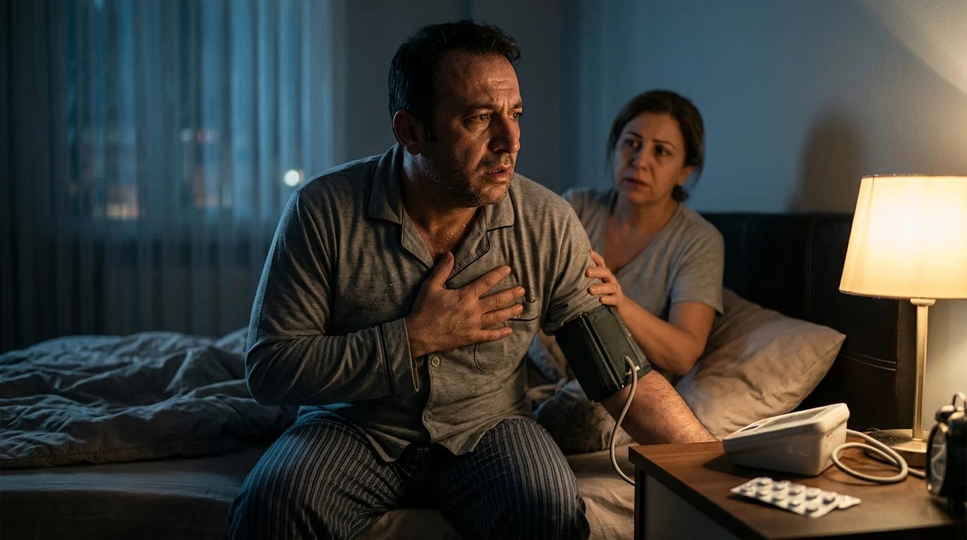 Gece çarpıntısı bu hastalıkların habercisi