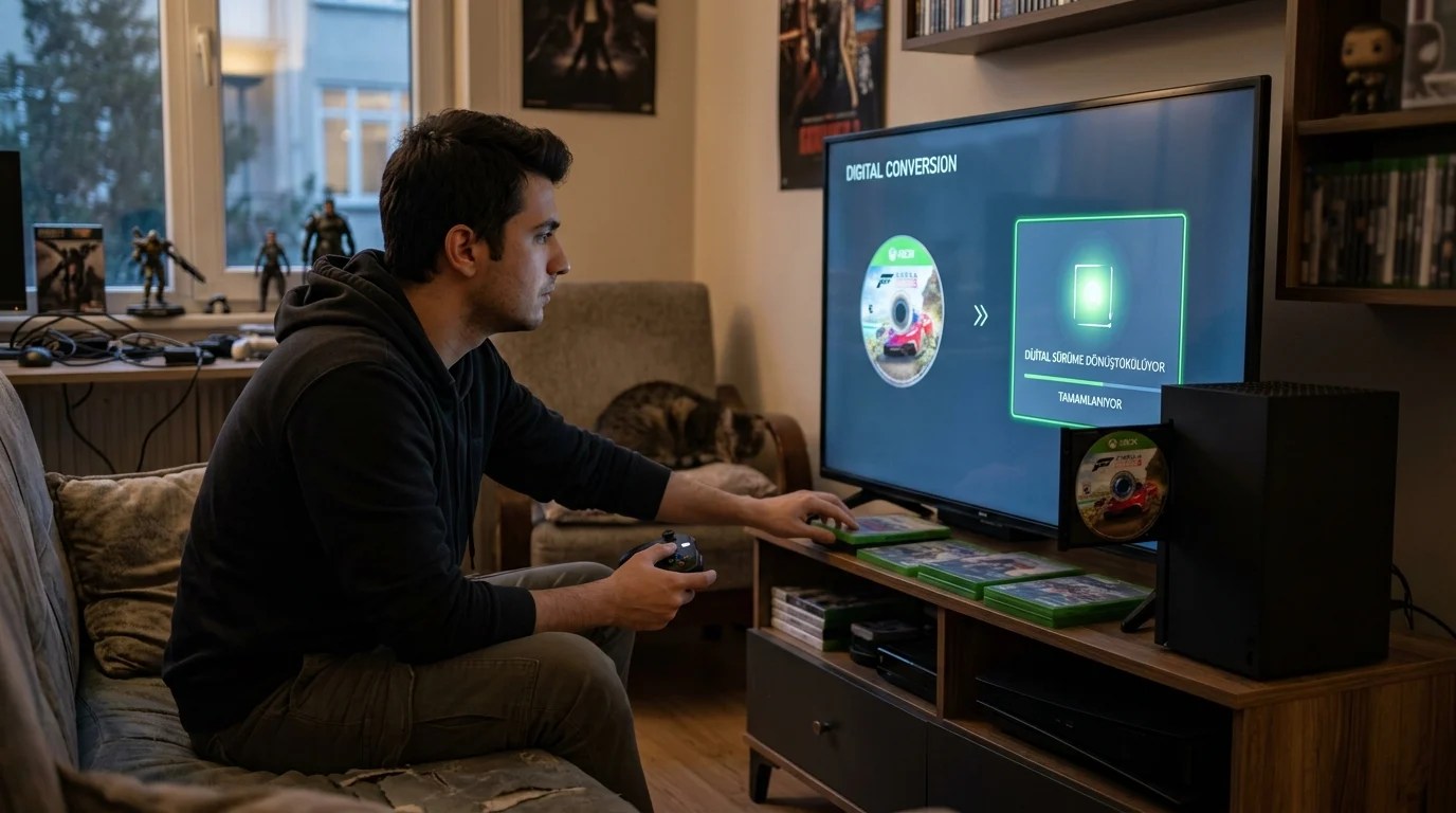 Microsoft Xbox oyun disklerini dijitale dönüştürüyor