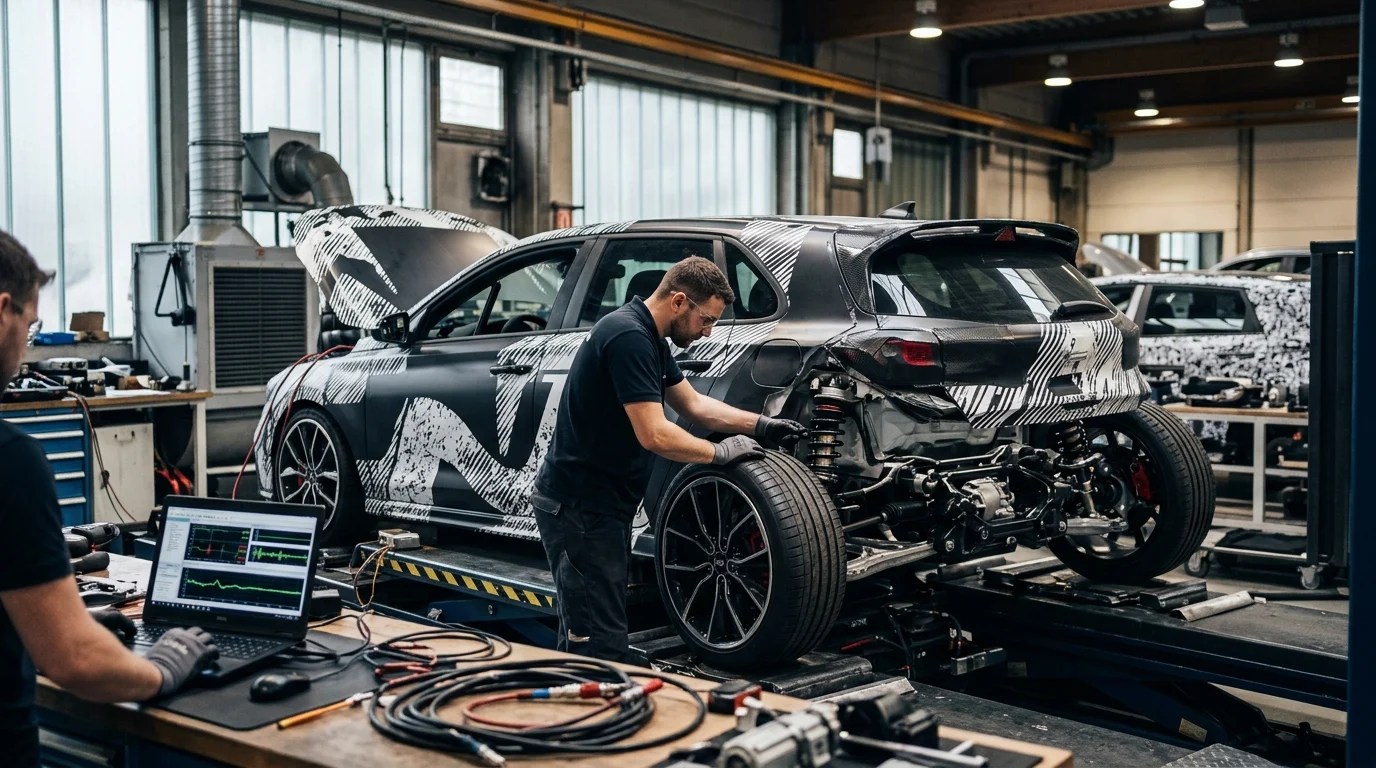 Hyundai N arkadan itişli model geliştiriyor