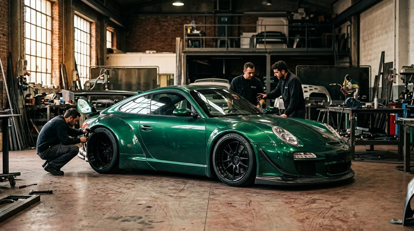 İtalyan dokunuşuyla sıra dışı Porsche 911