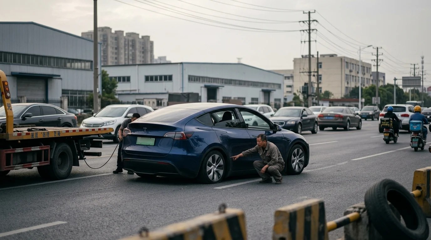 Tesla Model Y L’de süspansiyon krizi