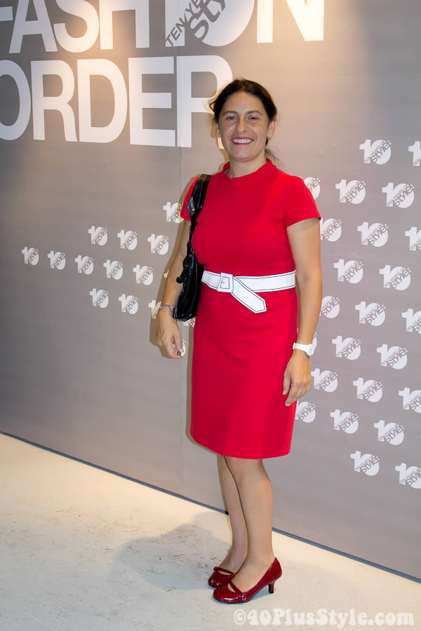 Wearing Red Dresses To Style S 10th Anniversary Party