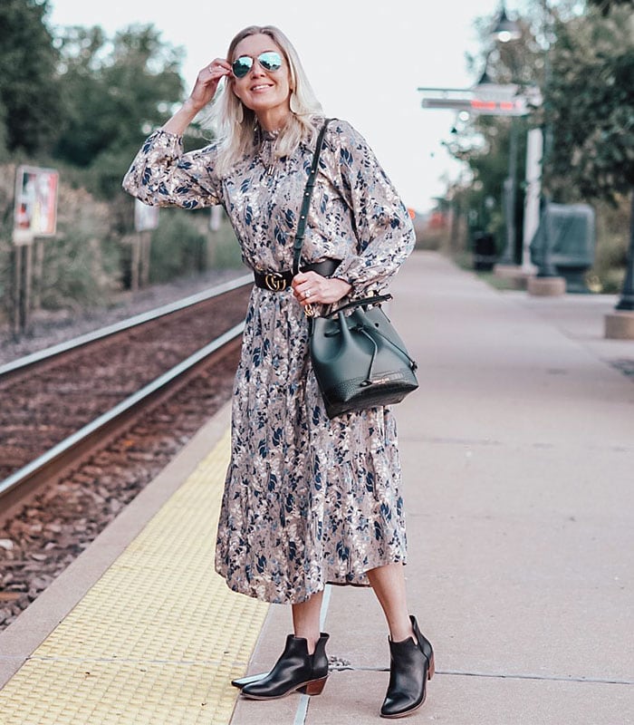 How To Wear Booties With Skirts Dresses And Pants