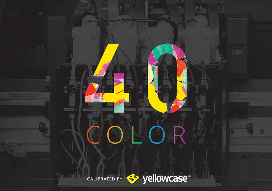 Yellowcase color accuracy management printing dye-sublimation fabric printing