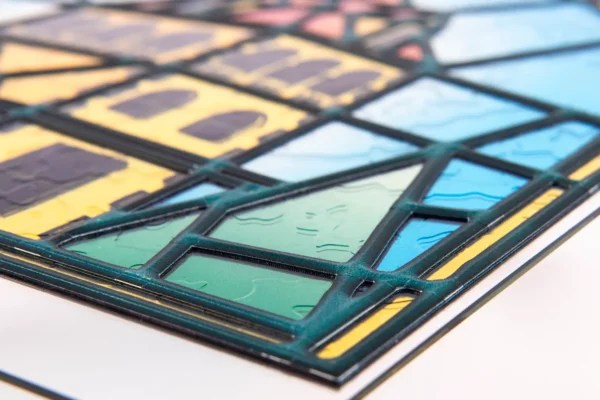 Fake stained glass special effects 