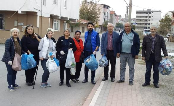 İyi ki partililer temizlik yaptı!
