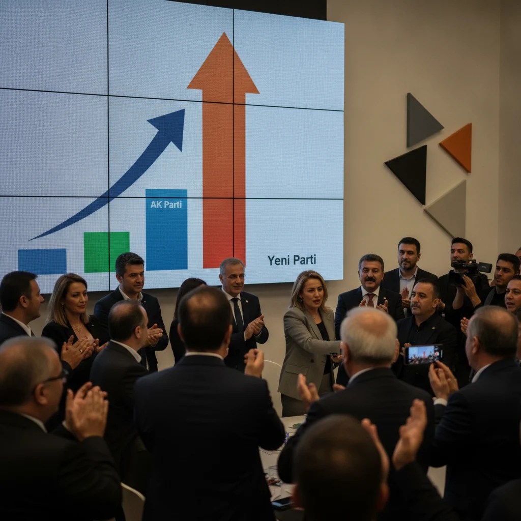 AK Parti Anketlerde Zirvede!
