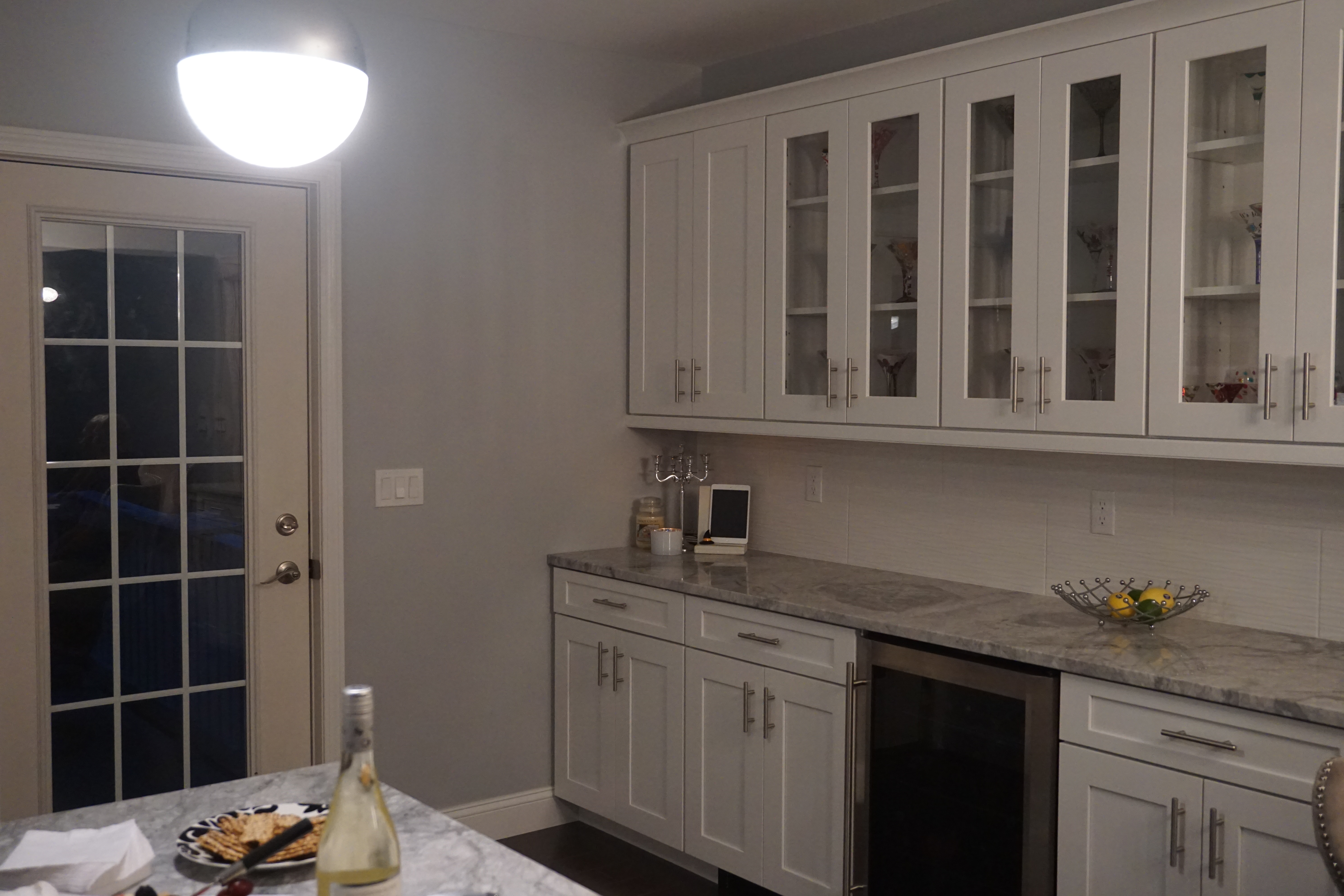 Added Storage & Bar Area