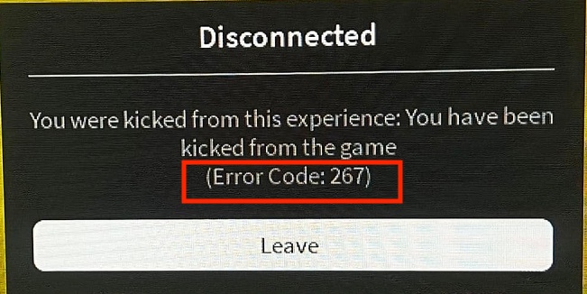How To Fix Roblox Error Code 267 Roblox Error 267 