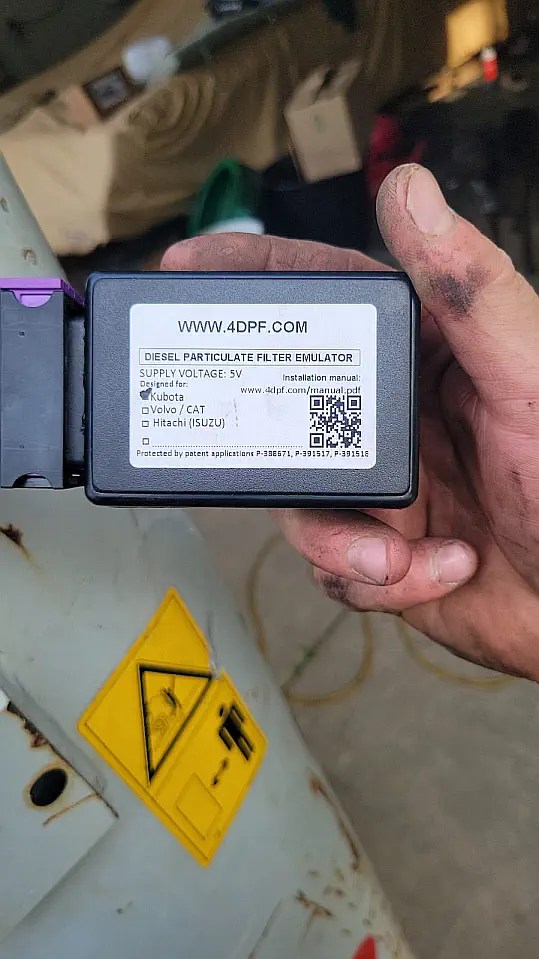 Takeuchi DPF Delete Kit Kubota V3800 DPF Delete Takeuchi Skid Steer DPF Delete Takeuchi TL10 DPF Delete