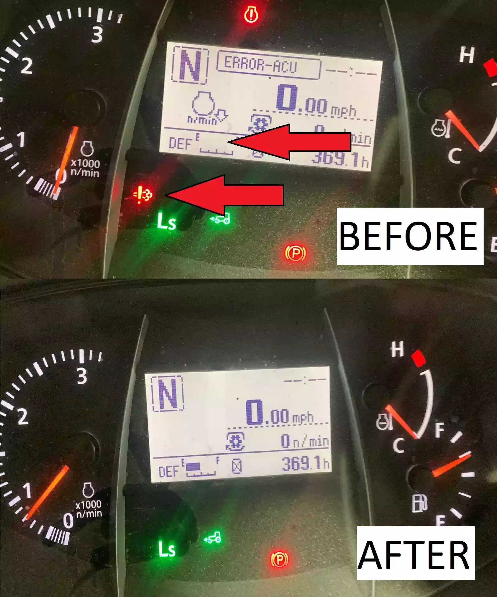 1H015-60402 kubota bagger dpf