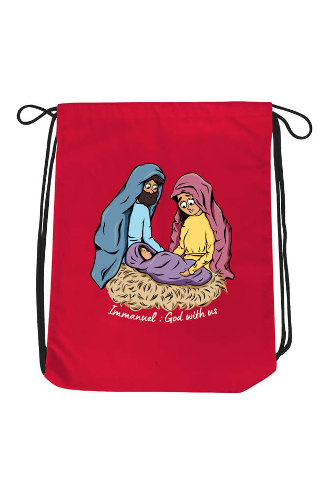 Immanuel | Drawstring Bag