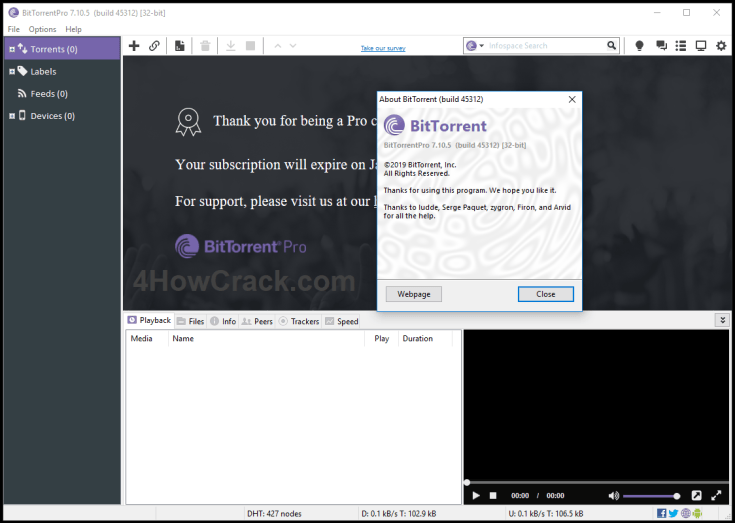BitTorrent Pro Key Full Version BitTorrent Pro Key Full Version