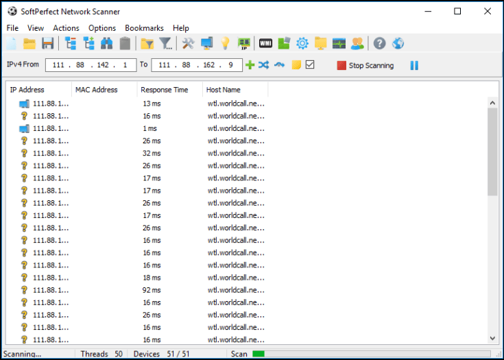 SoftPerfect Network Scanner License Key SoftPerfect Network Scanner License Key