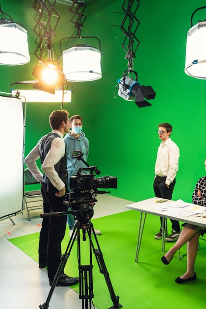 Enhancing Video Production with 4K Green Screen Backdrops