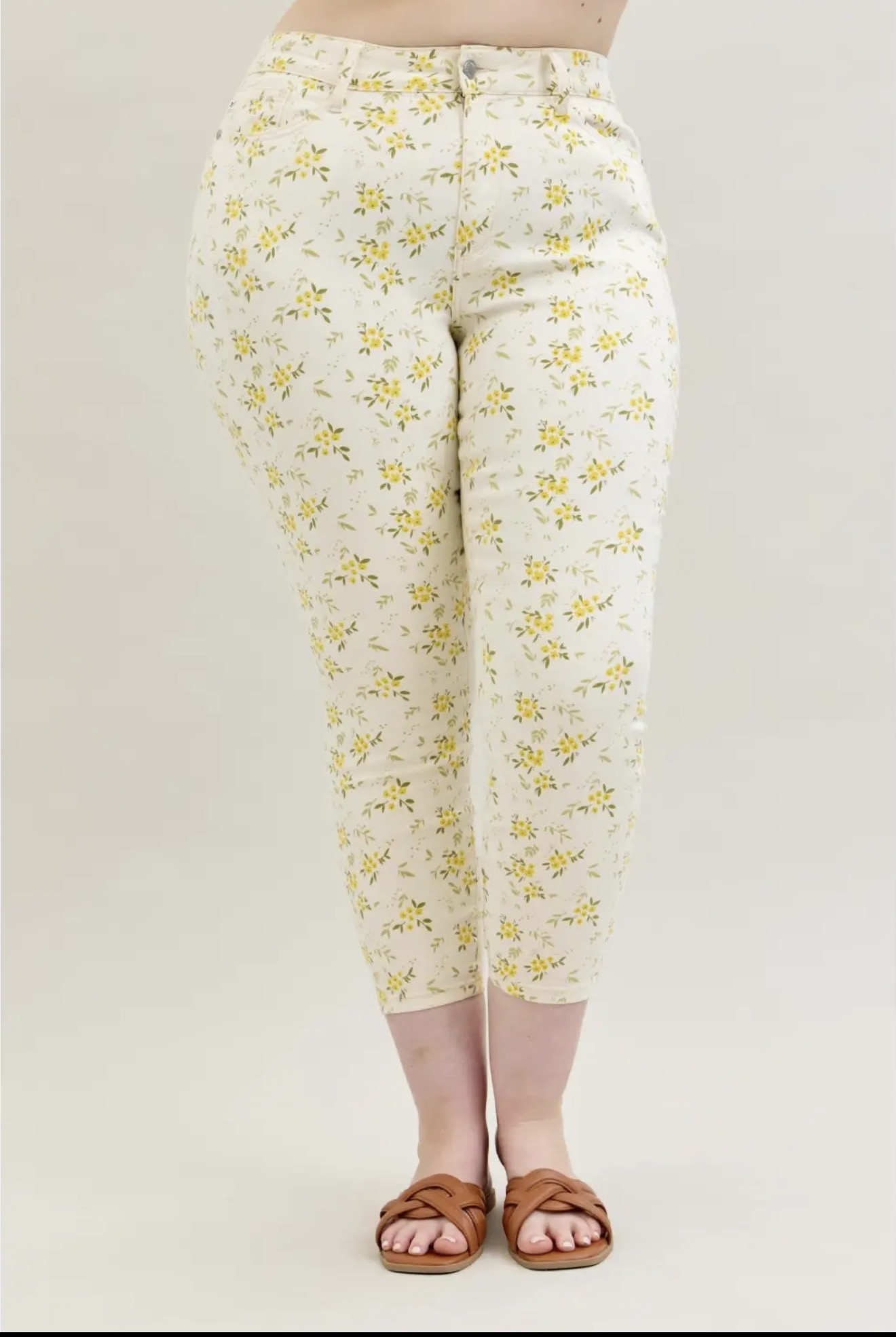 Judy Blue Floral Jeans
