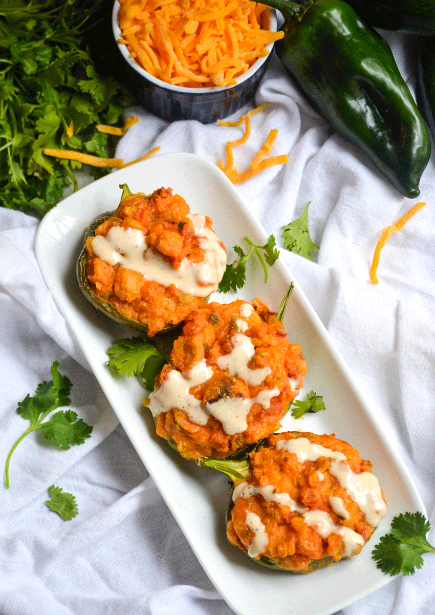 Stuffed Bell Peppers With Cornbread Dressing