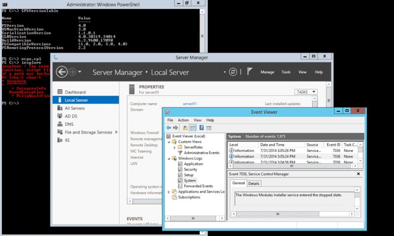 Switch Windows Server 2012 Gui Layers With Powershell 4sysops - Premium Abstract Design Gallery - High Resolution