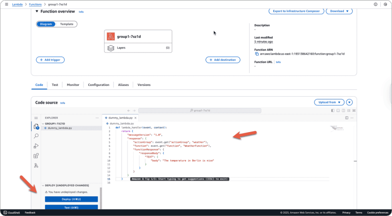 Create An Amazon Bedrock Agent A Simple Lambda Function Example 4sysops - Gradient Illustrations - Modern Desktop Collection