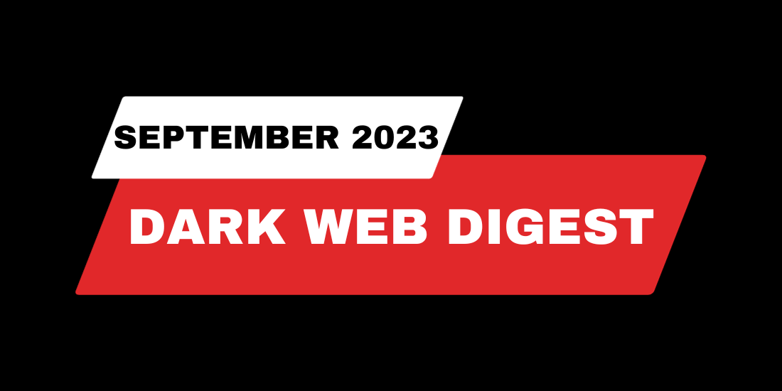Deep Web Digest - September 2023