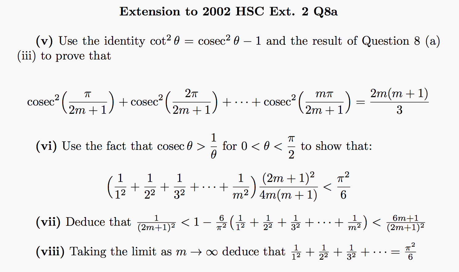 New South Wales Higher School Certificate Mathematics New South Wales Higher School Certificate Mathematics