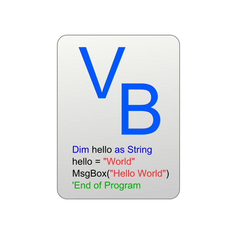 Visual Basic Logo In Png Svg Vector Format Free Download - Ultra HD Geometric Pictures for Desktop