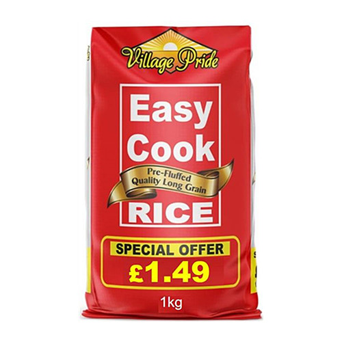 Village Pride Easy Cook Rice 1kg