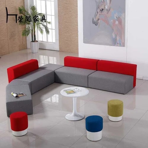 Leather And Wooden C Shape Office Sofa Set Warranty 3 Year Rs 30000 Set Id 19921359048